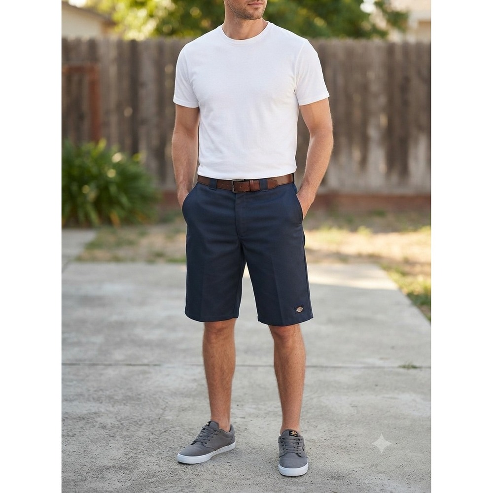 Dickies Men's Shorts 38 Navy Blue New Without Tags Workwear Skater Durable